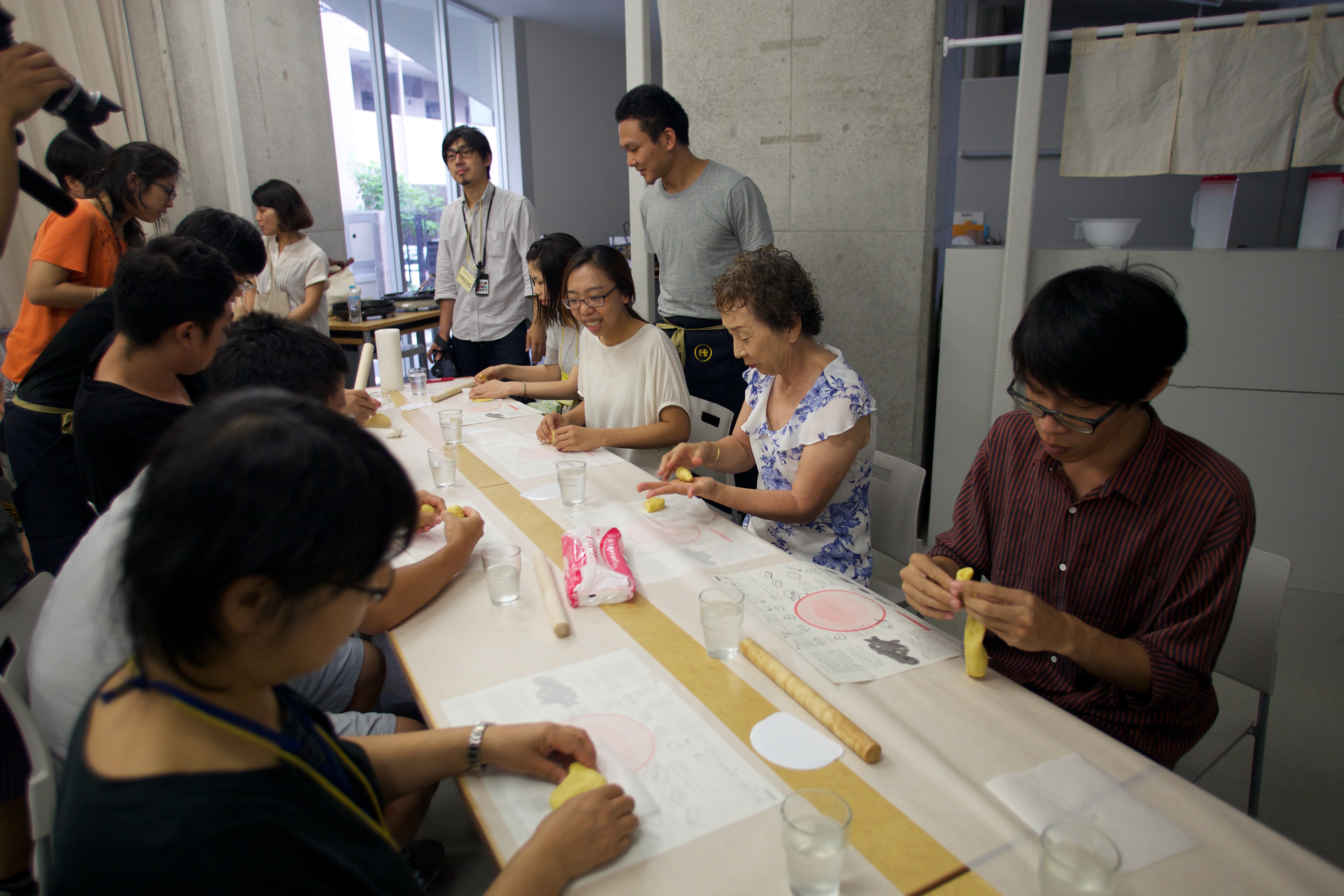 料理最前線「純小吃店」工作坊活動現場。