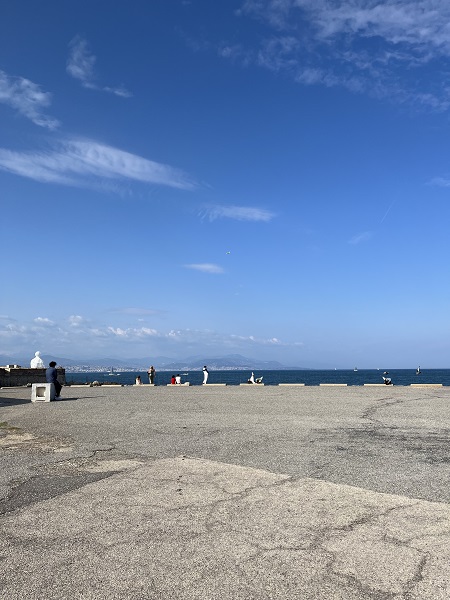 坎城是水，坎城是眼淚、雨滴、雞湯、水窪、雞尾酒與大海的組合。坎城是透明的。