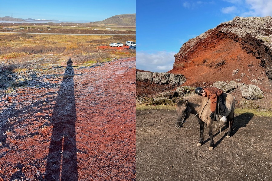 賴耘琪獨自前往冰島的旅途。