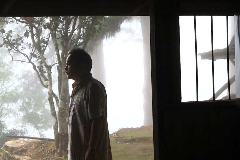 《那山人這山事》劇照，沈慶復於帕黨剿泰共指揮部。（攝影／權國瑋）