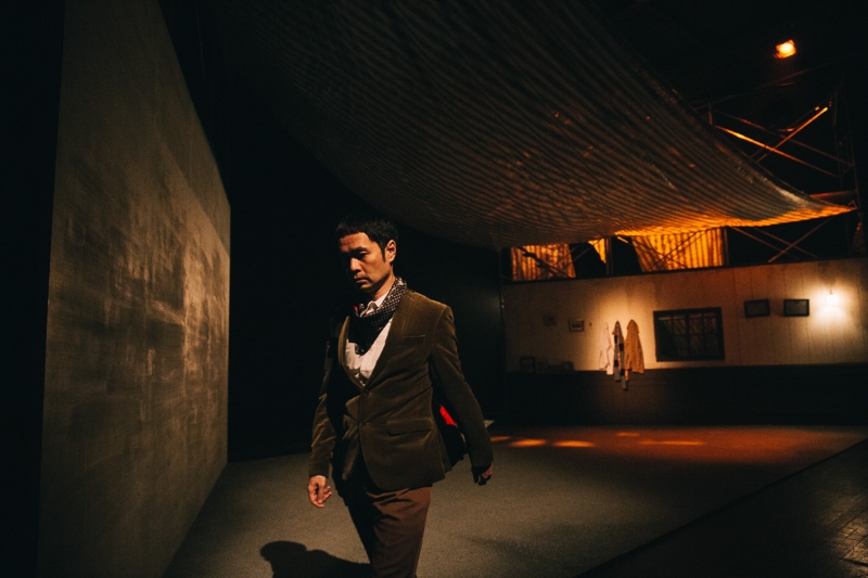 莎妹劇團於日本百景社藝術村交流演出《Zodiac》，2016。