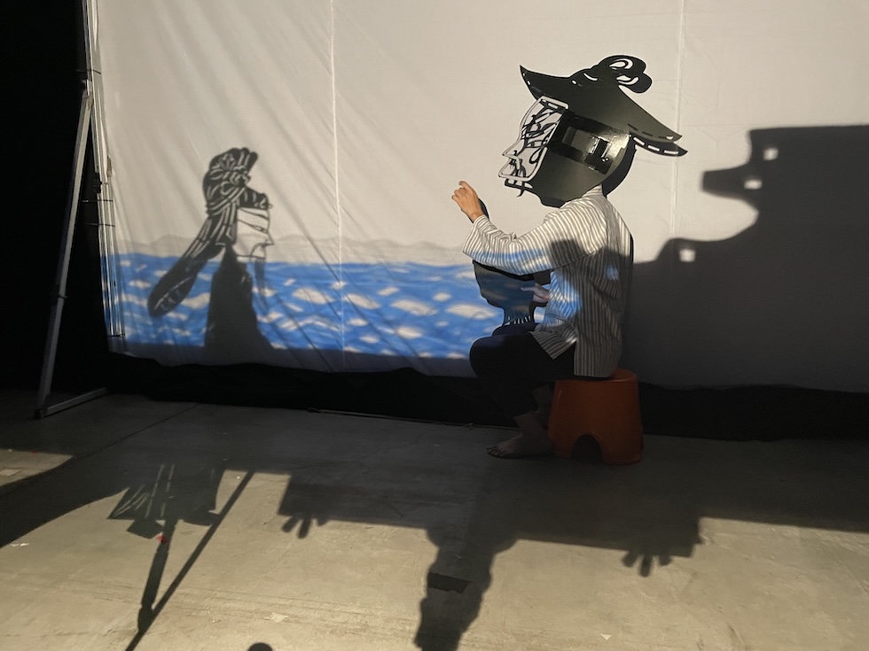 《水鬼當城隍》（2024）校園演出後台。