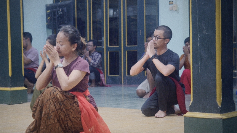 2023年《去你的島》印尼田調研究與文化交流探索計畫，赴印尼學習當地傳統文化。（攝影／駱思維）