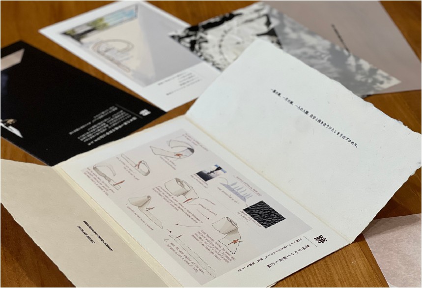 《皺褶之川》紙本提案記錄。（提案／微光製造，繪圖／陳冠霖）