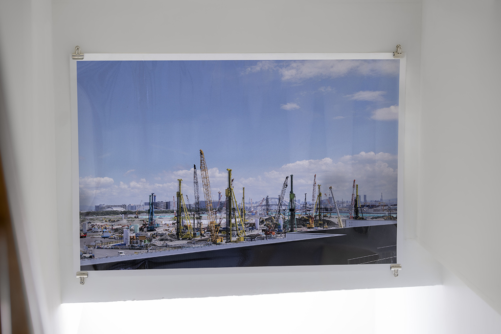 作品《天車》，2025。（丘智偉提供）