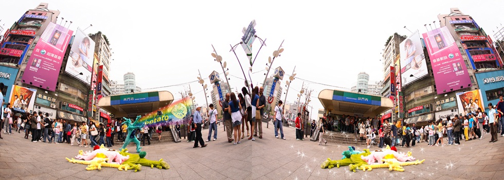 葉怡利，「彩虹七仙子」系列。（葉怡利提供）