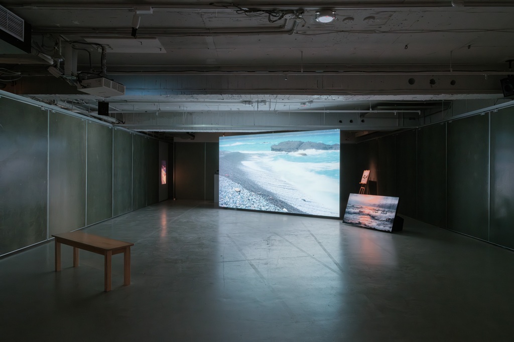 「設定風景」展場一隅。
