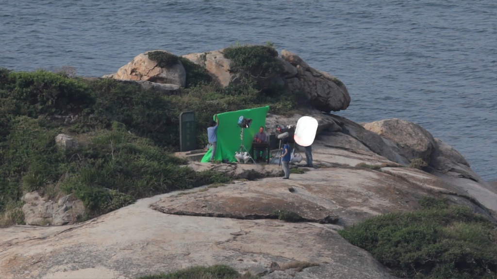 許家維的《鐵甲元帥——龜島》（2012）是馮志銘開啟聲音設計之路的作品。錄像截圖。（許家維工作室提供）