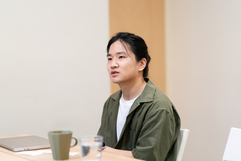 五口創意總監施淳耀。（攝影／林家賢）